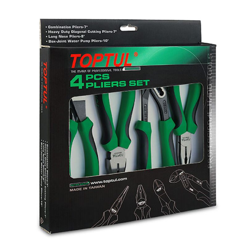 JEUX DE PINCE 4PCS TOPTUL