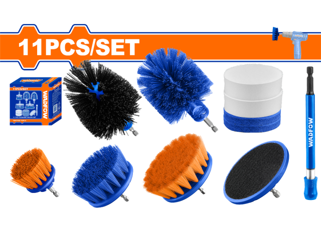 Jeux de brosse nettoyage et lifting 11 pieces WADFOW
