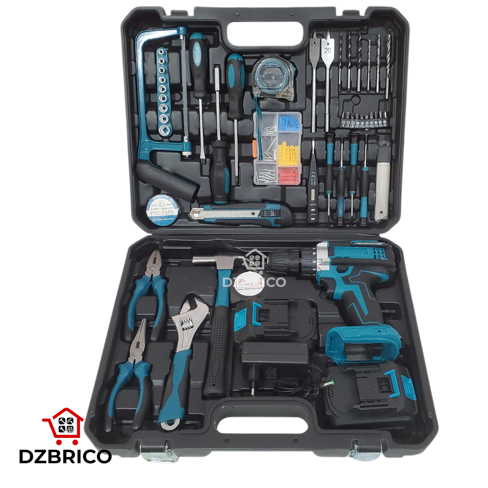Valise visseuse perceuse 19v 2.0Ah