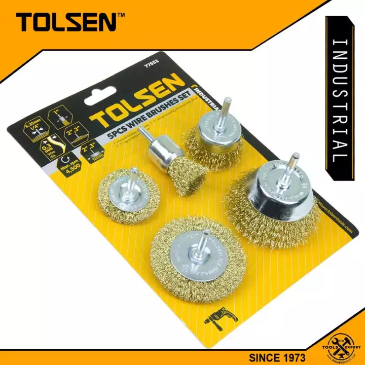Jeux De Brosse 5 Pièces TOLSEN