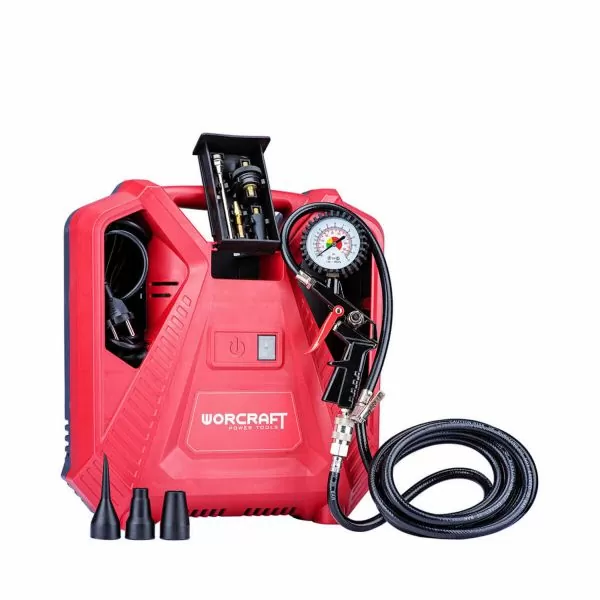Compresseur Air électrique Gonfleur portable - 8Bar - PAC11-180 - WORCRAFT