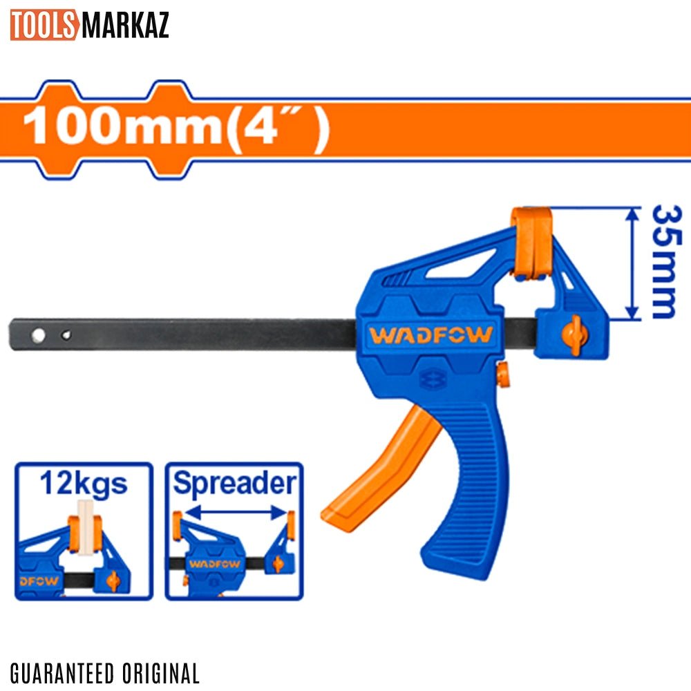 Mini serre joint cliquet 4" WADFOW