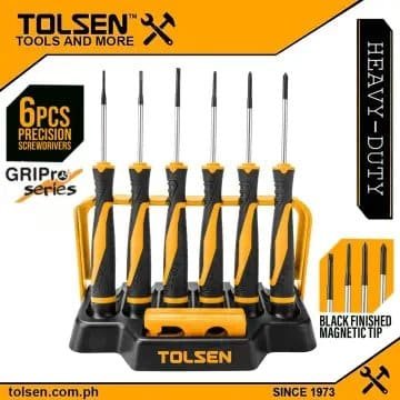 Kit Jeux De Tournevis 8 Pièces TOLSEN