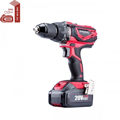 Visseuse a percussion 20V Sans Fil (Sans batterie ni chargeur) CHD-S20LI - WORCRAFT