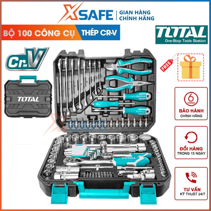 Caisse A Outils 100pcs TOTAL