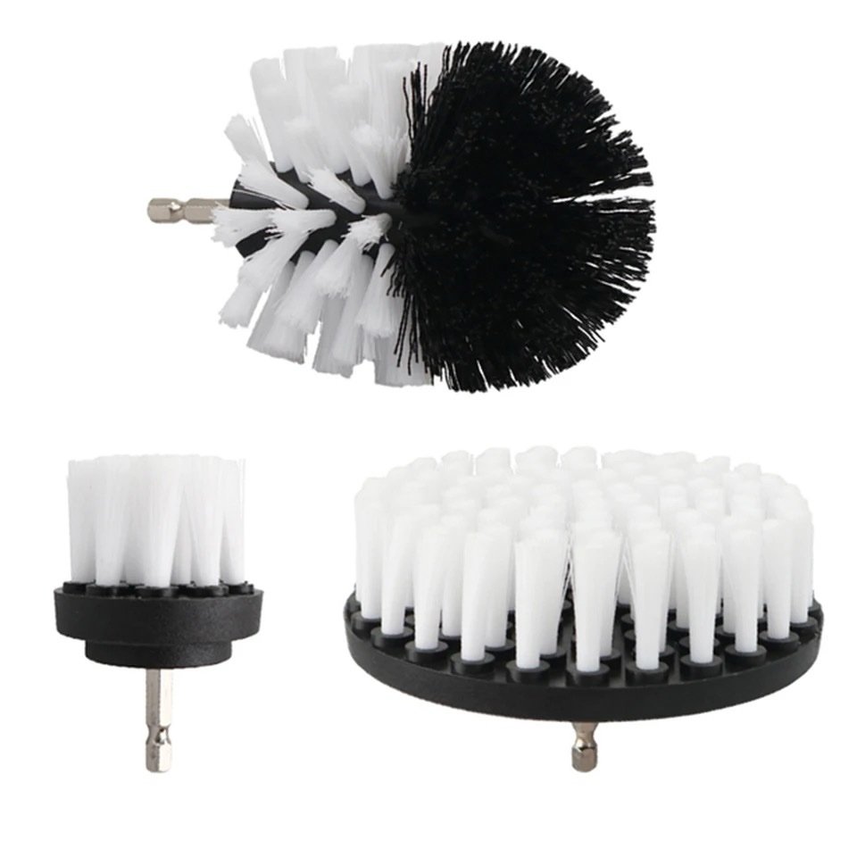 Kit Jeux de brosse nettoyage et lifting 3 Pièces Souple blanc