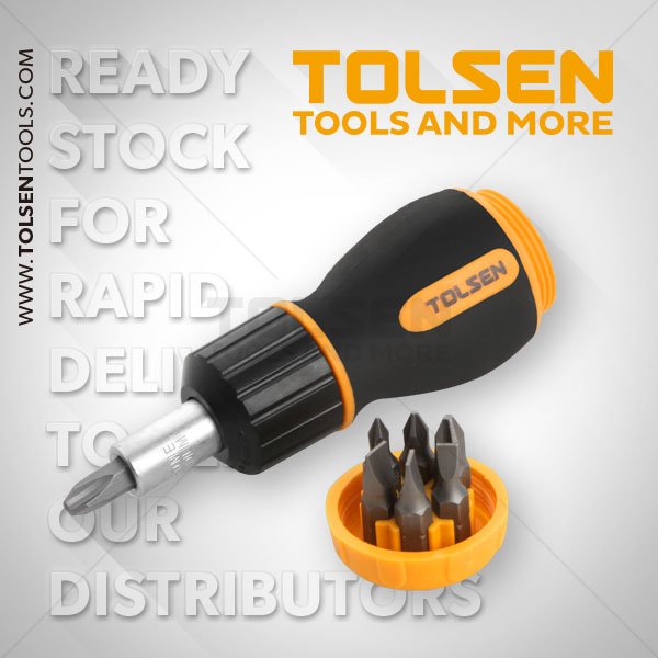 Mini Tournevis - 7 En 1 - TOLSEN