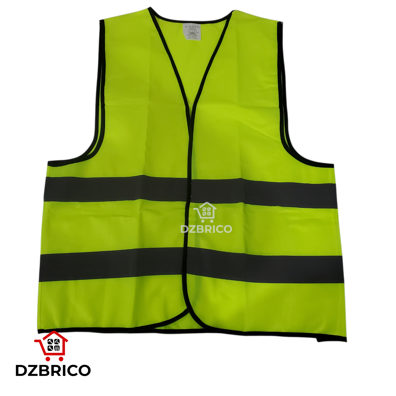 Gilet Sécurité 2 bandes jaune