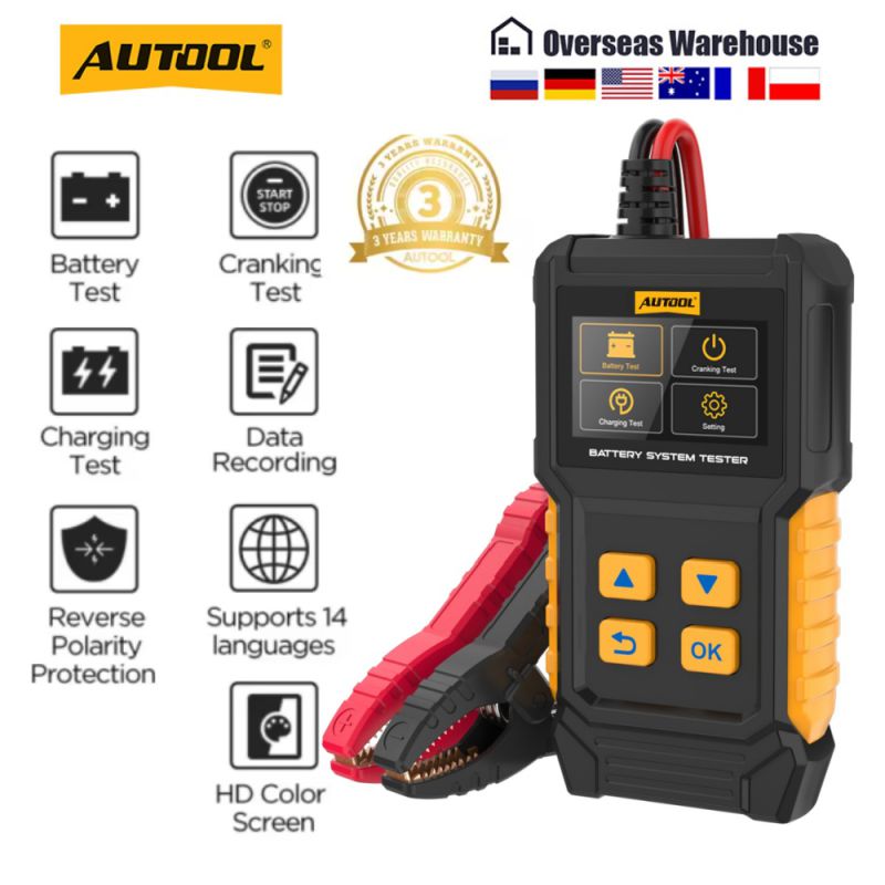 BT360 Testeur de batterie 12V CCA 100-2400