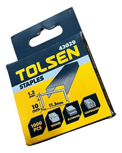 Agraffes 10mm x 1.2mm TOLSEN