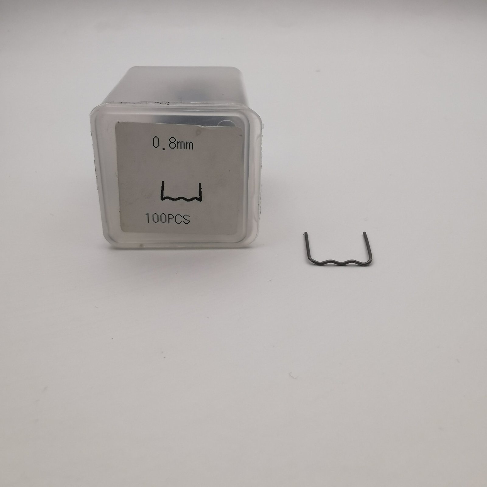 Agrafes Pour Soudeuse Plastique 0.8mm 100Pcs