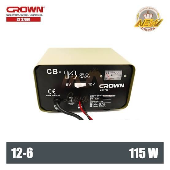Chargeur De Batterie 6-12V  CROWN
