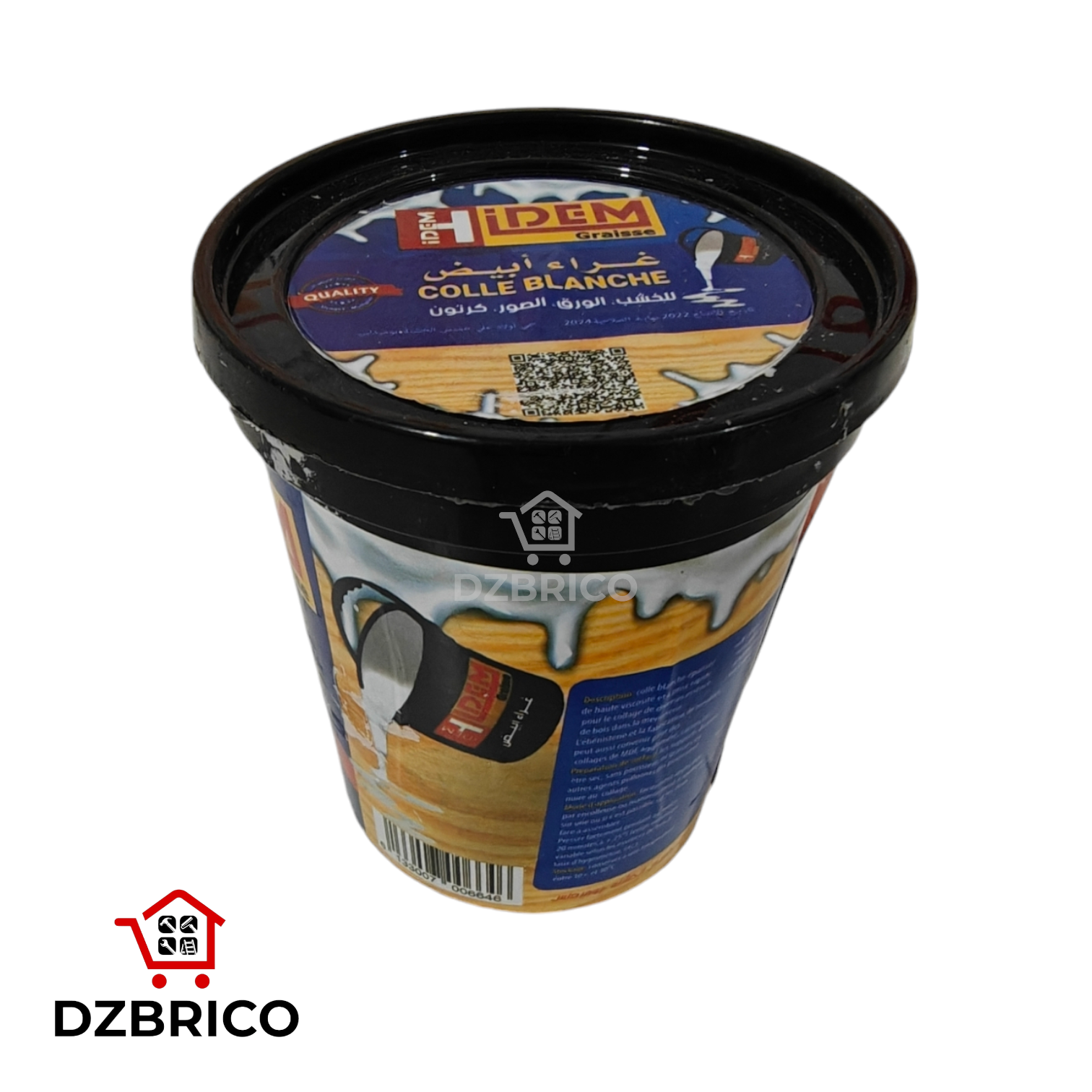 Colle blanche a bois 700g idem