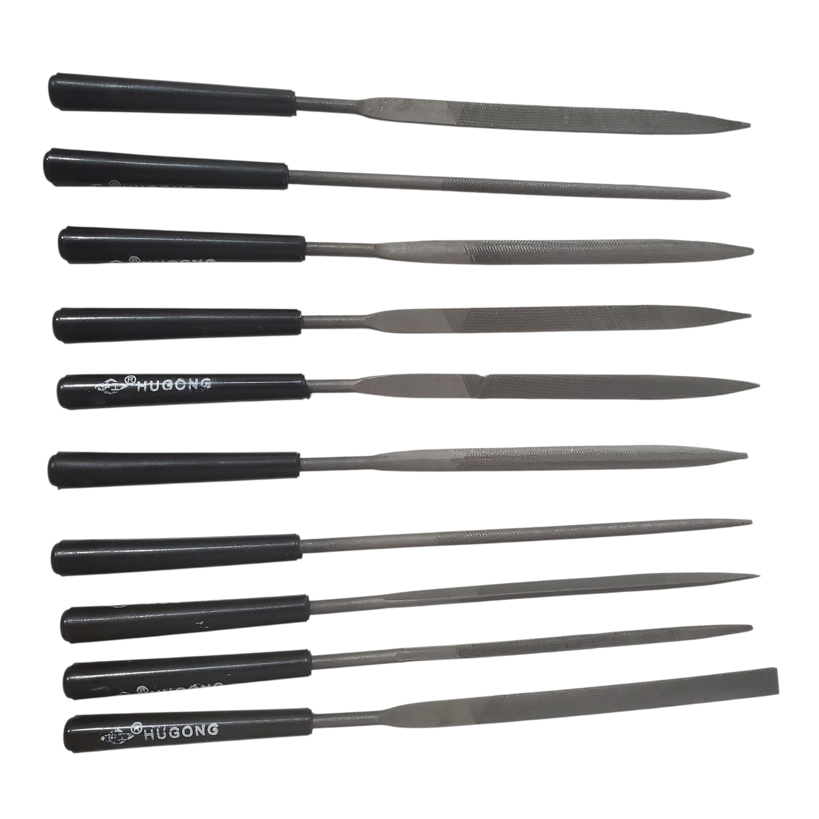 Ensemble de limes aiguilletées et de mini limes aiguilles 19cm