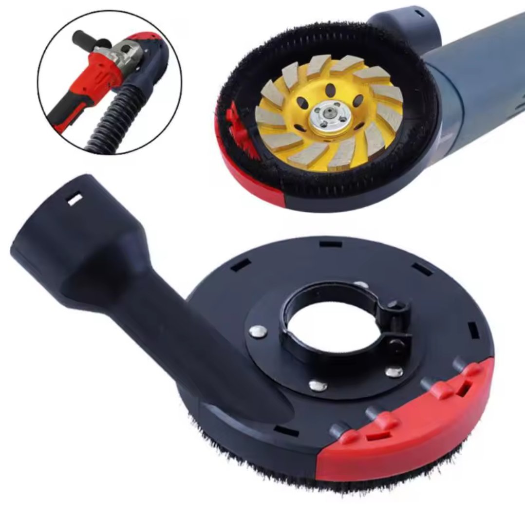 Support ponçage et carénage anti poussière 115mm sans disque SFT