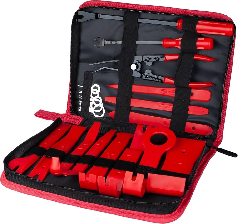 Kit garniture et réparation d'intérieur automobile 19 pièces SFT