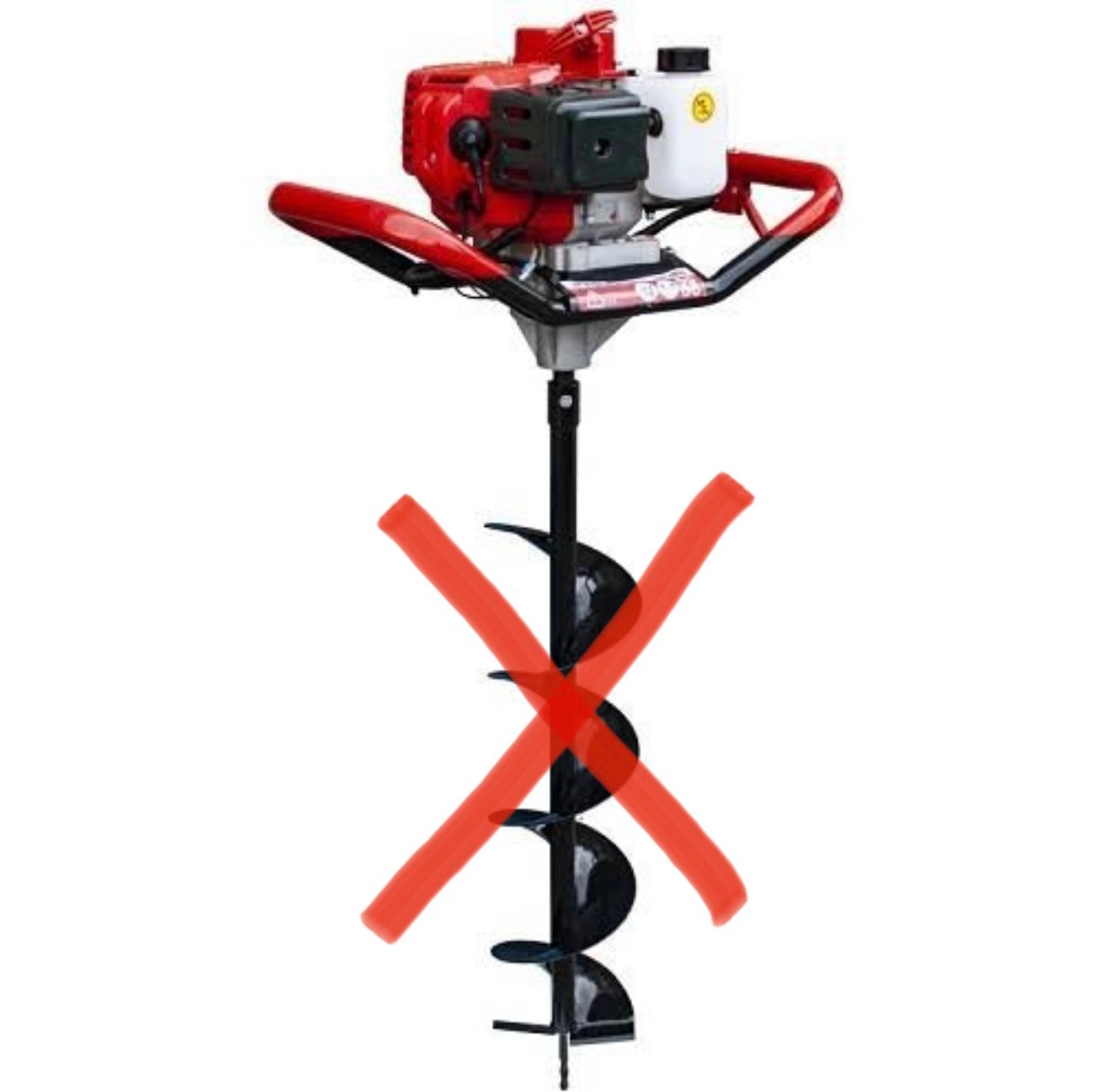 Tarriere 1400W 52CC WORCRAFT (sans meche)
