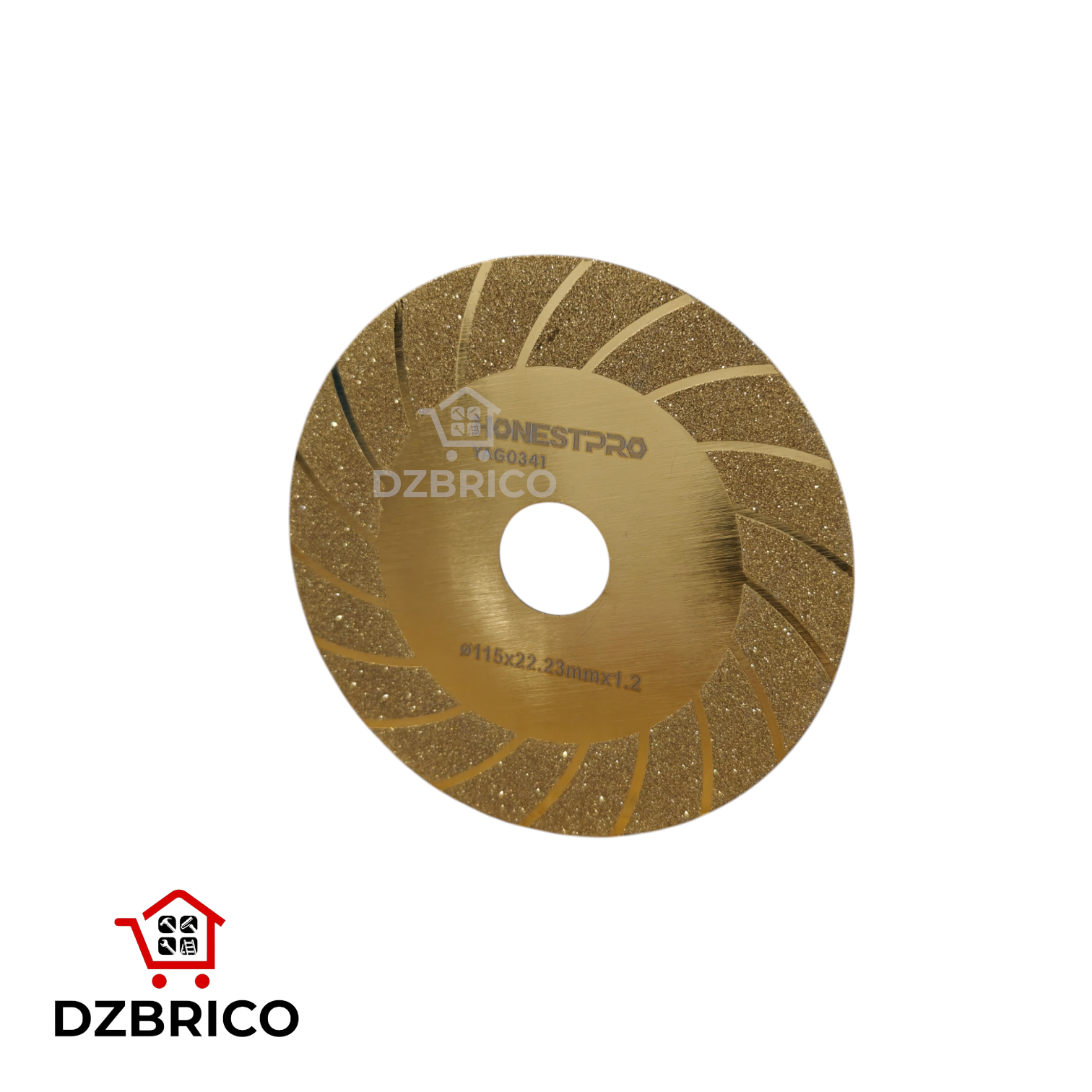 Disque de coupe diamant humide et sèche Fin 115mm HONESTPRO
