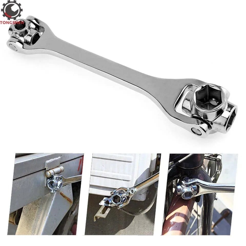 Cle Et Bras A Cliquet Rotatif Multi Sizes 8-19mm SFE