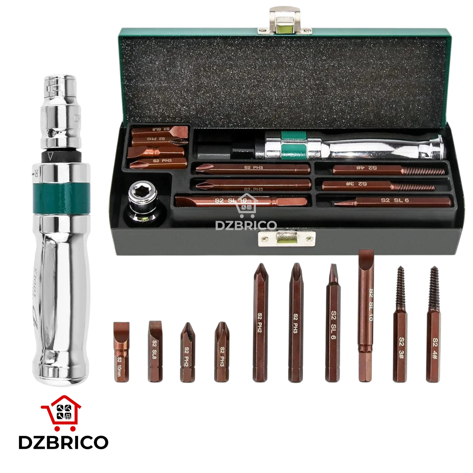 Coffret Tournevis a frappe 12Pcs SFT