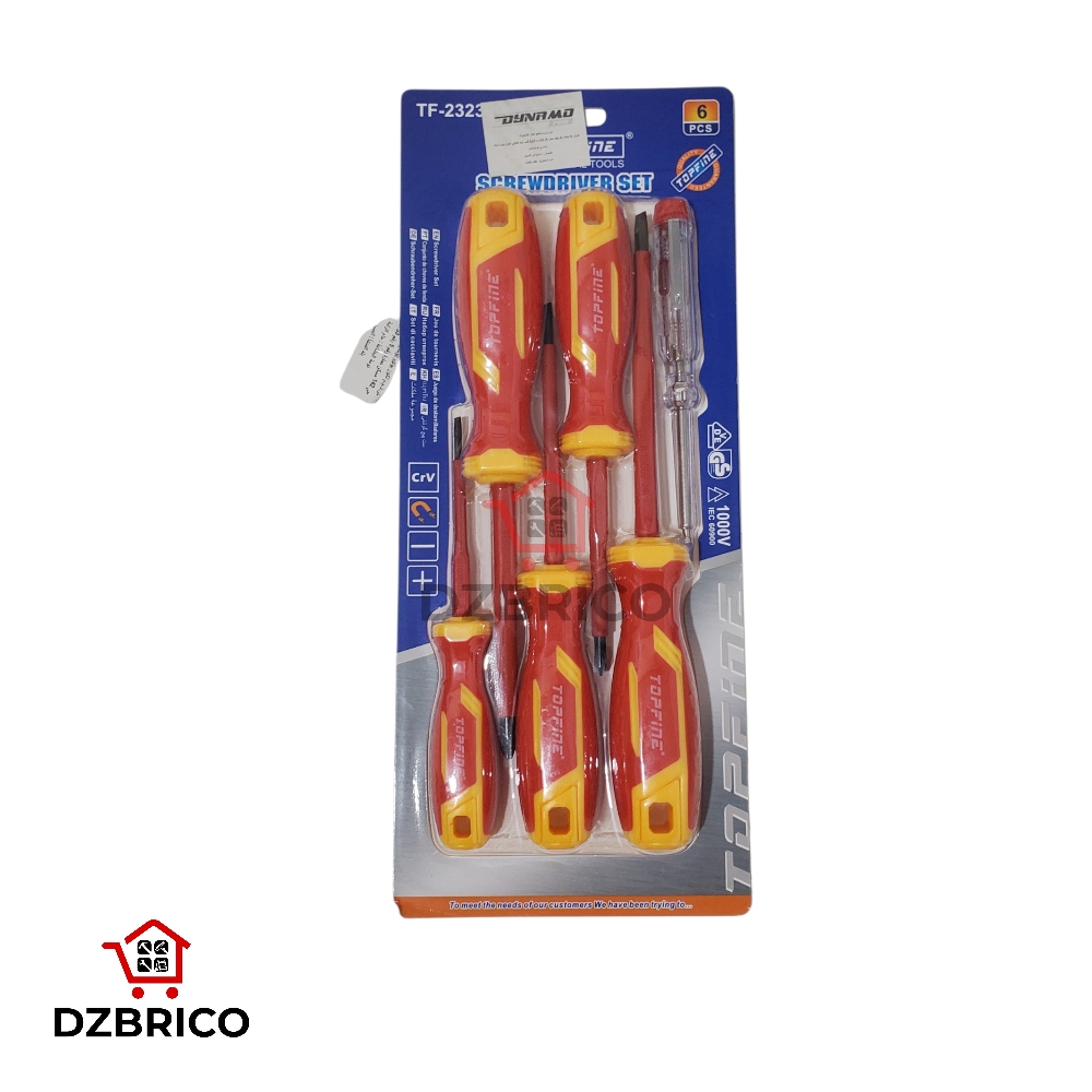 Kit de 6 tournevis isolés DYNAMO