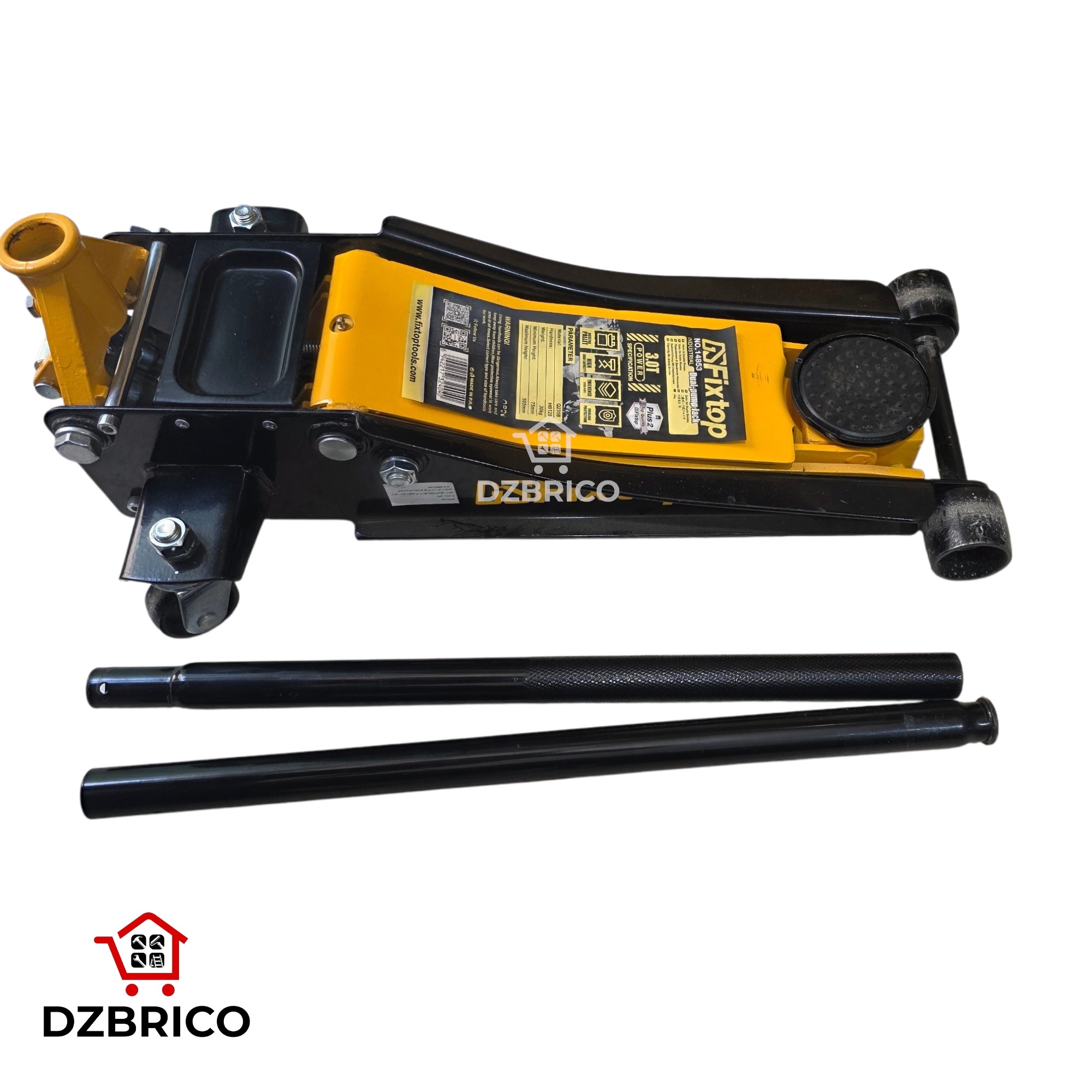 Cric a chariot 3 Ton GS FIXTOP