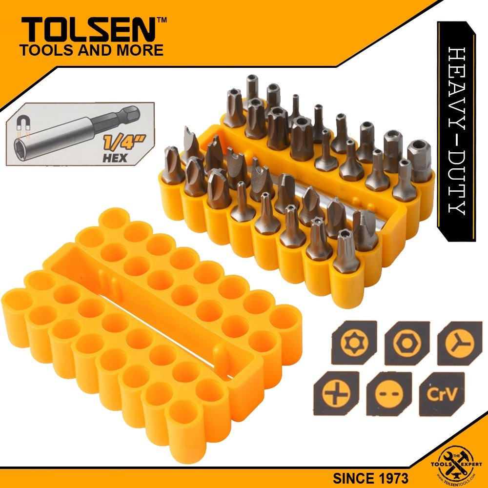 Kit D'embouts Magnétique 33Pcs tolsen