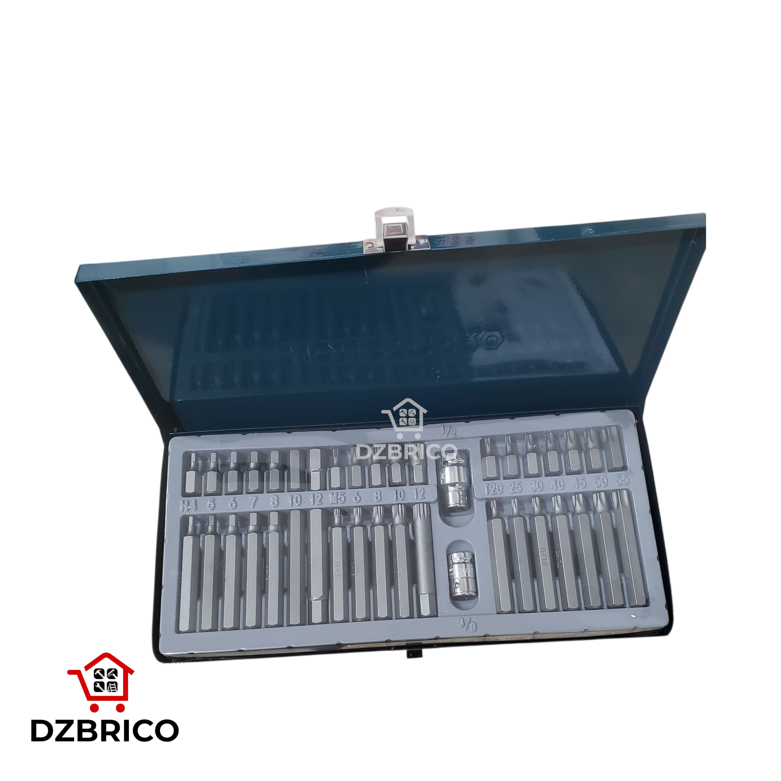 Coffret 40 embouts males pour Allen et Torx chrome vanadium HONESTPRO