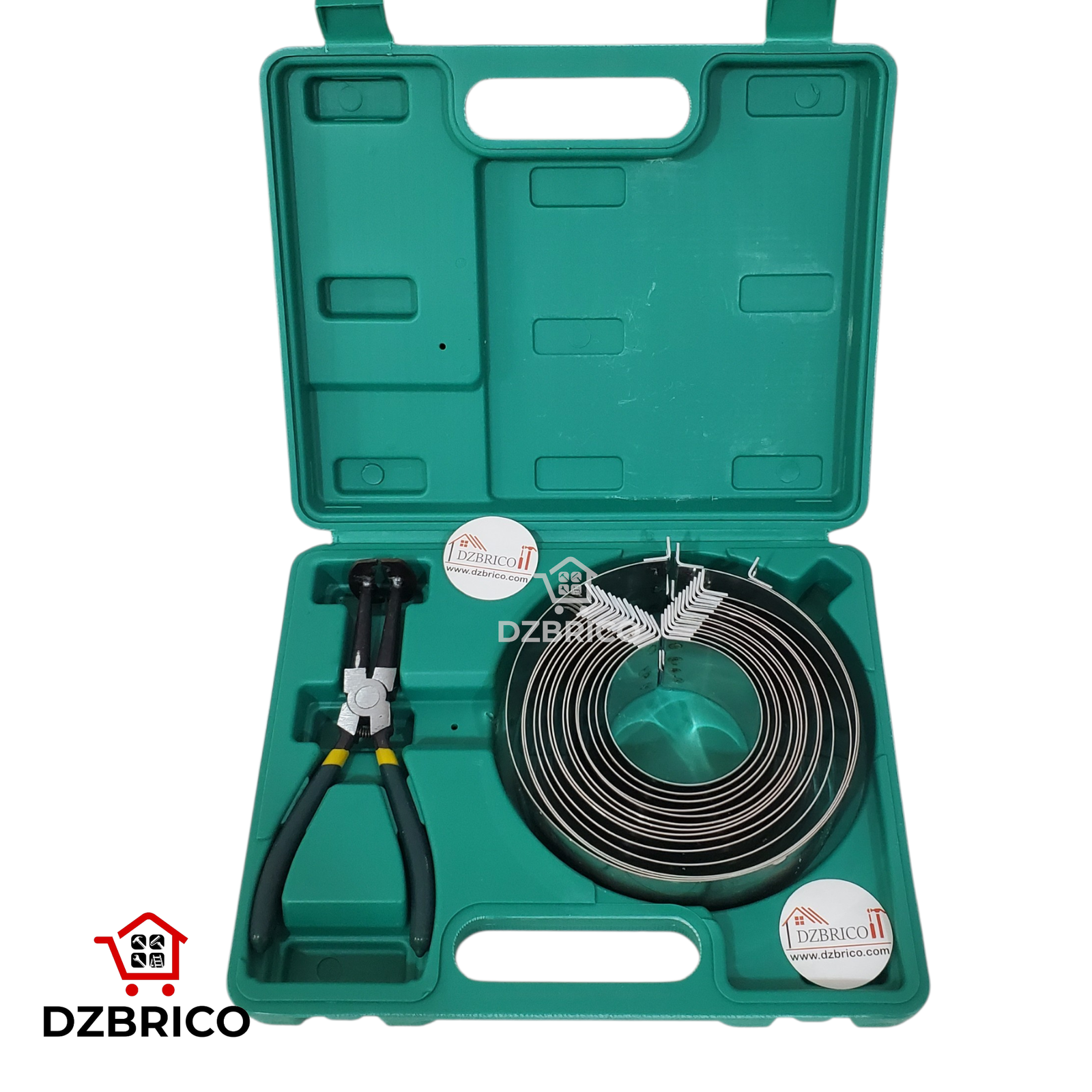 Coffret  d'outil de démontage d'anneau de Piston, compresseur d'anneau de Piston, pince d'installateur de cylindre de moteur Automobile 14 pièces