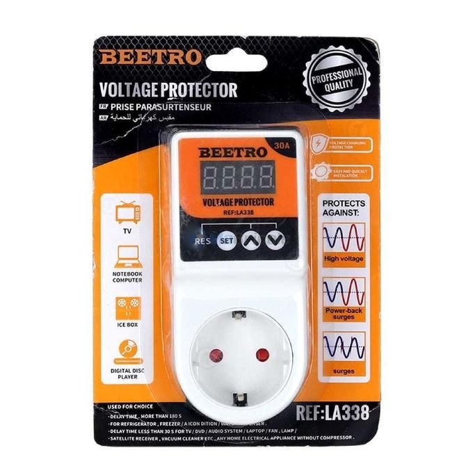 Prise électrique de protection 140-270V 30A avec afficheur BEETRO