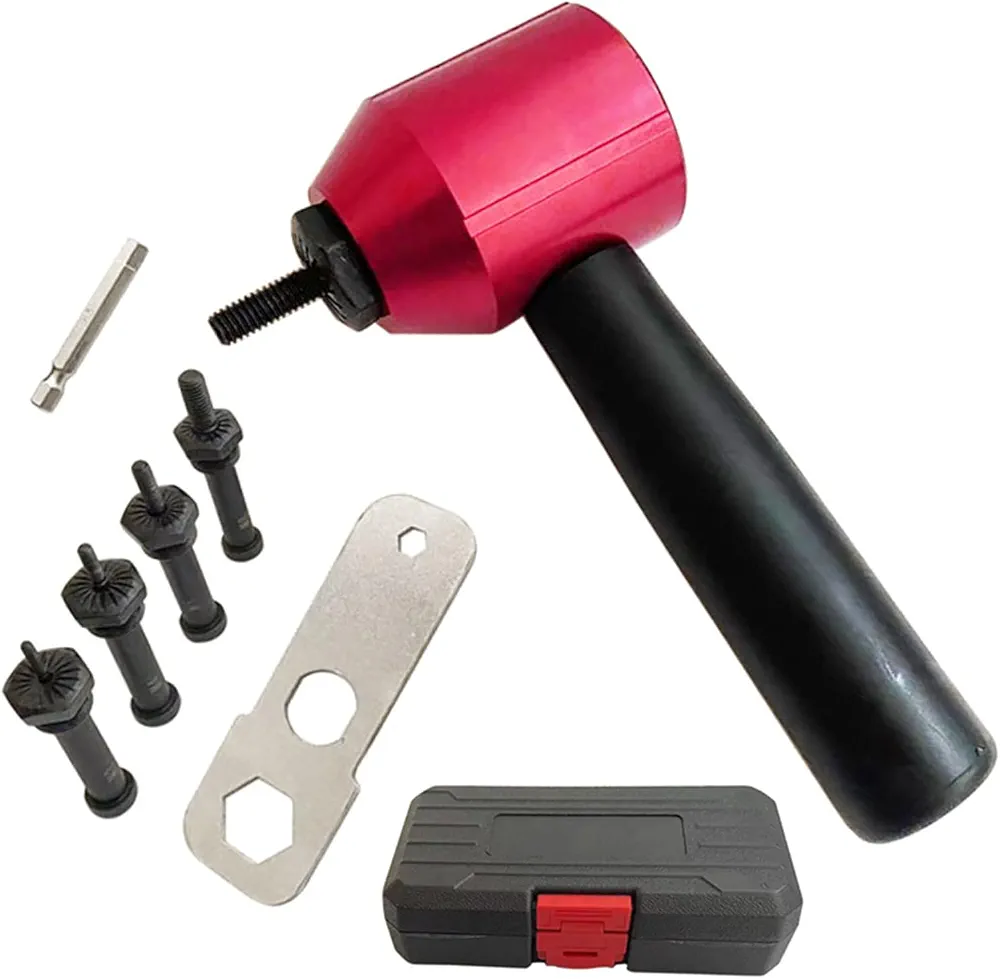 Adaptateur de perceuse à écrou de rivetage