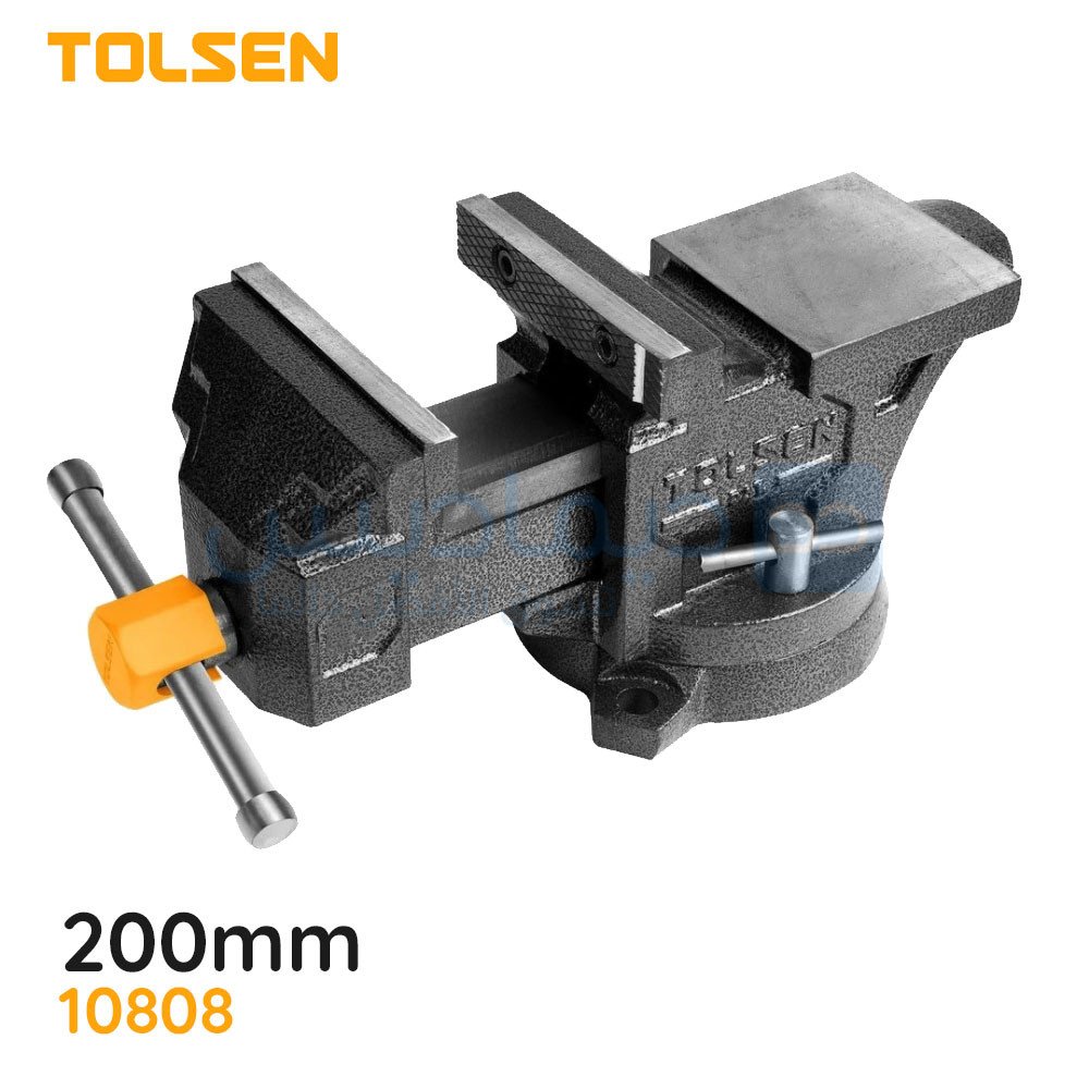 Étau de banc 8" en acier inoxydable À Ouverture De Mâchoire 200mm TOLSEN 10808