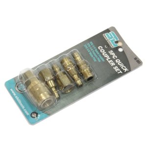Jeux De Racoord Compresseur doré ou Argent 5Pcs