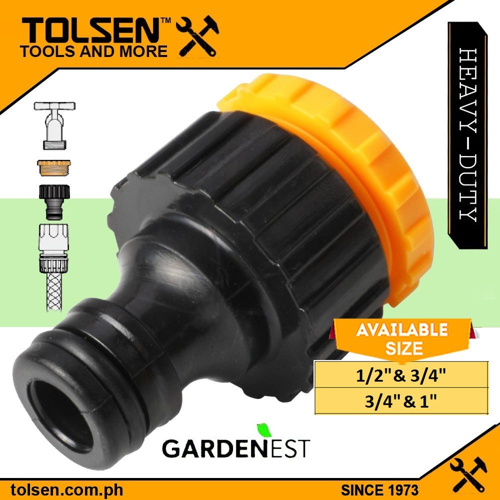 Raccord Rapide Robinet de jardin TOLSEN