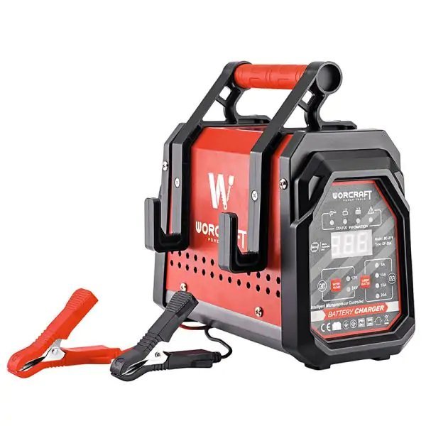 Chargeur de batterie 12-24V 10-300ah WORCRAFT