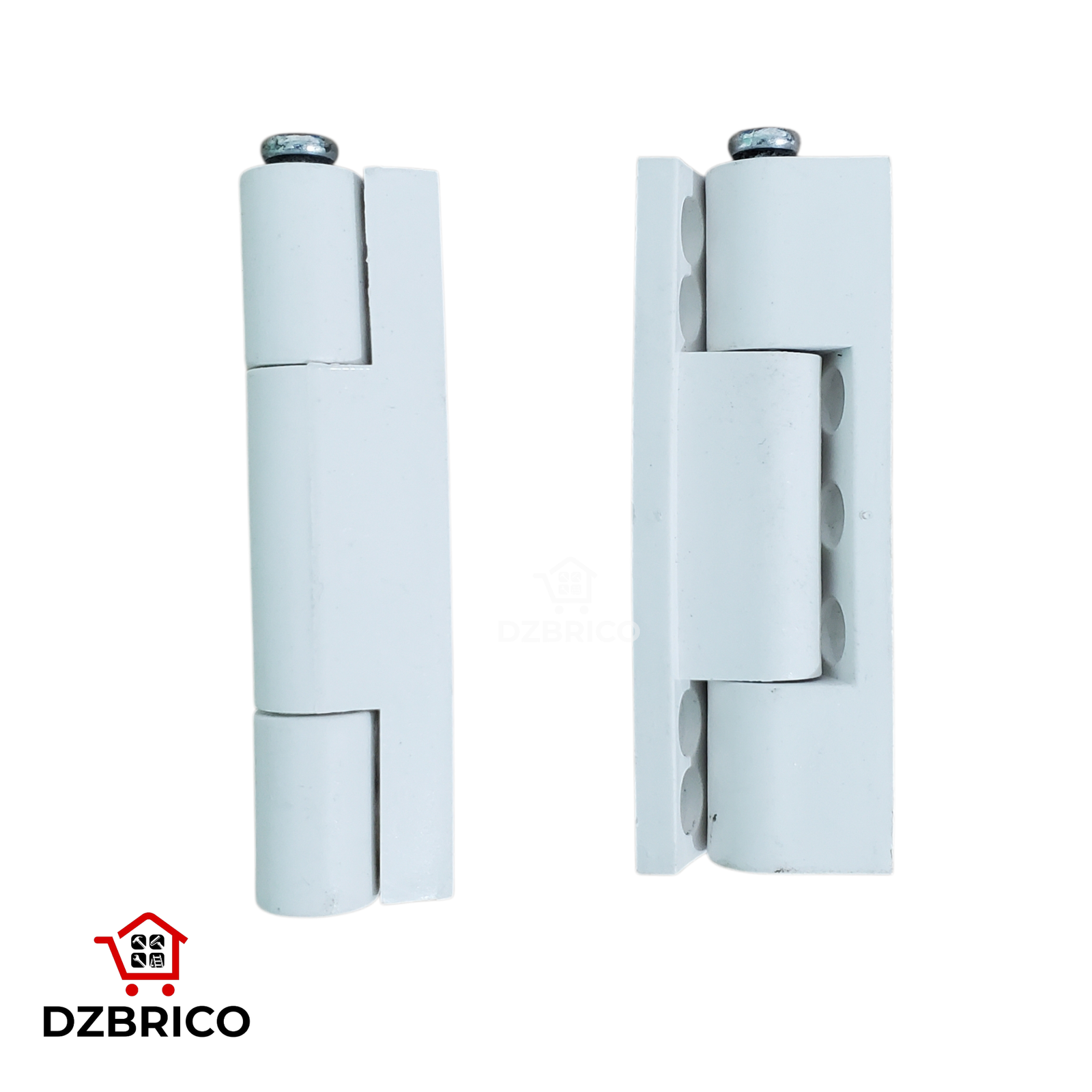 Paumelle en PVC diamètre 14 mm 2pcs