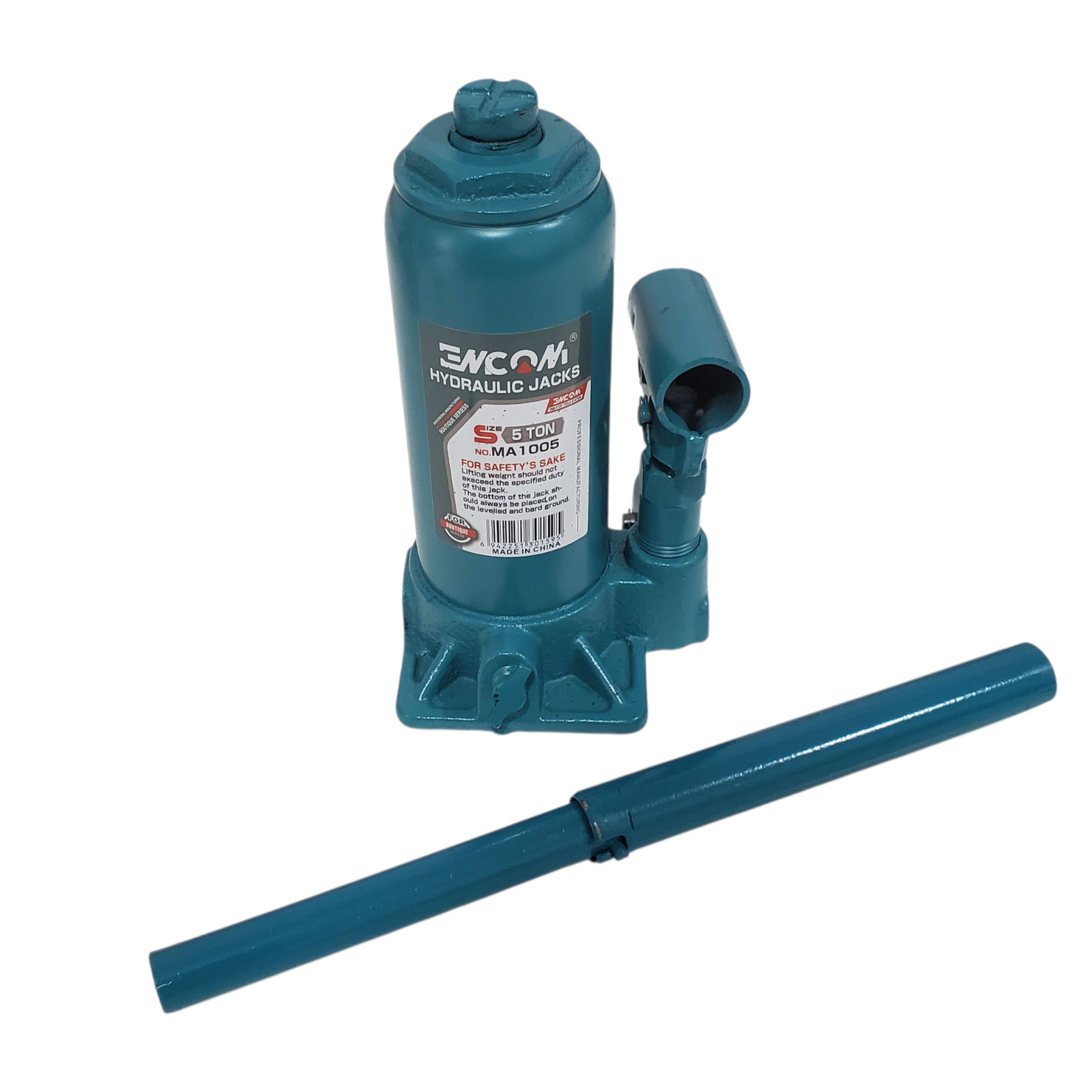 Cric Bouteille hydraulique 5 Ton EMCOM