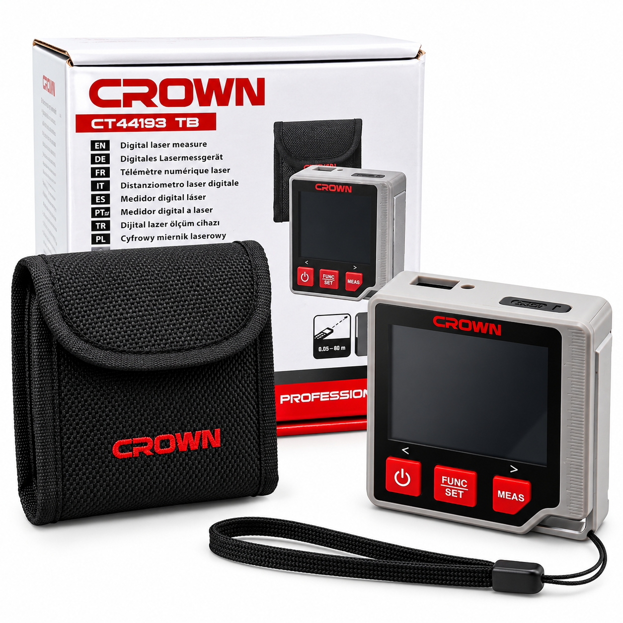 Mètre laser new model 80M CT44193 CROWN