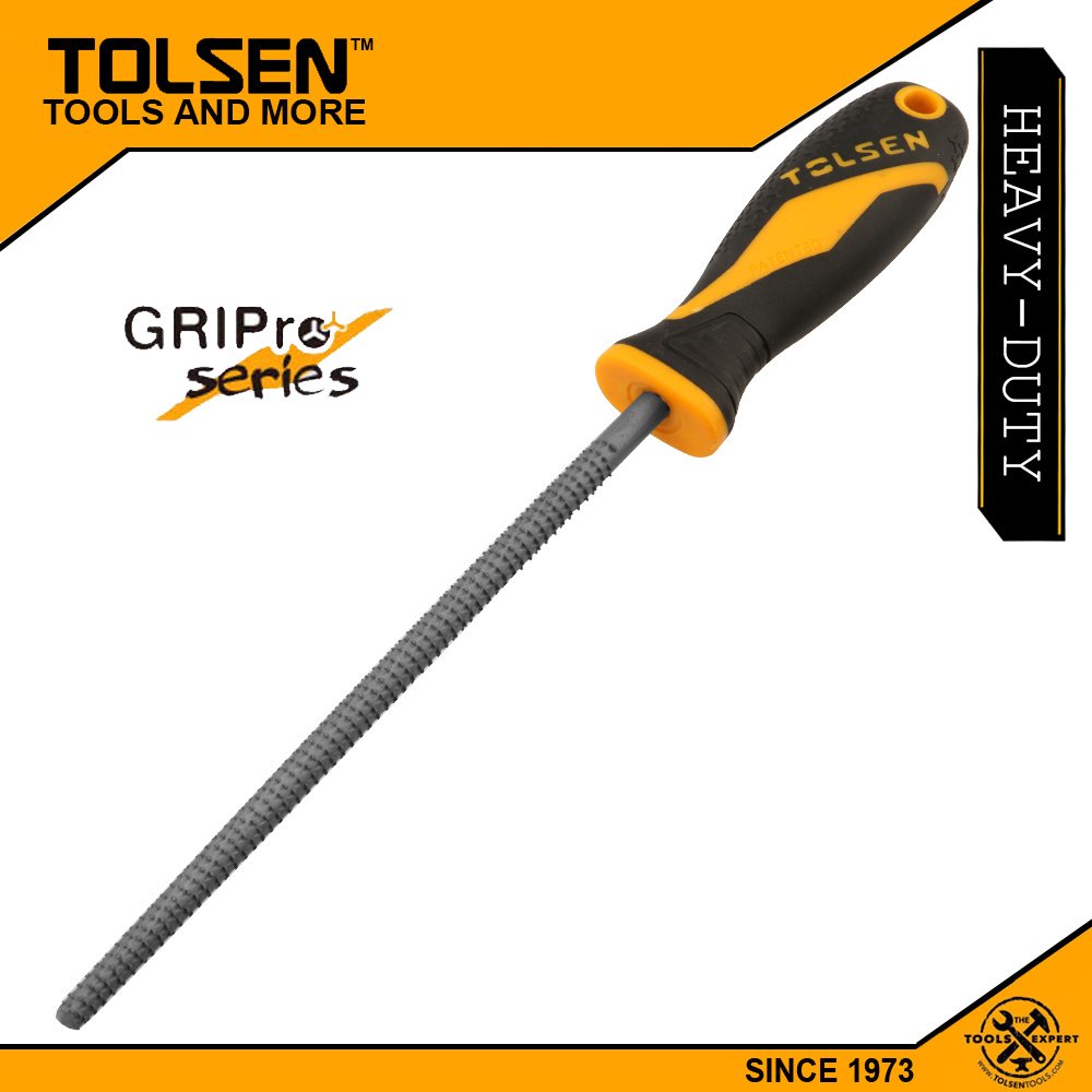 Lime bois ronde 200mm TOLSEN