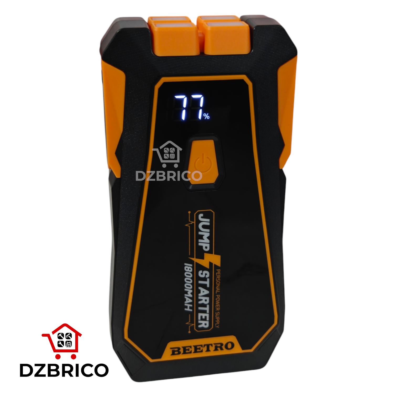 Booster de batterie 1600A Power Bank 18000mAh avec torche et pochette BEETRO