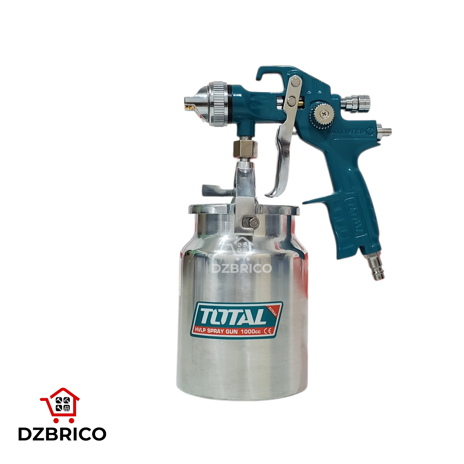 Pistolet à peinture pneumatique 1000cc TOTAL