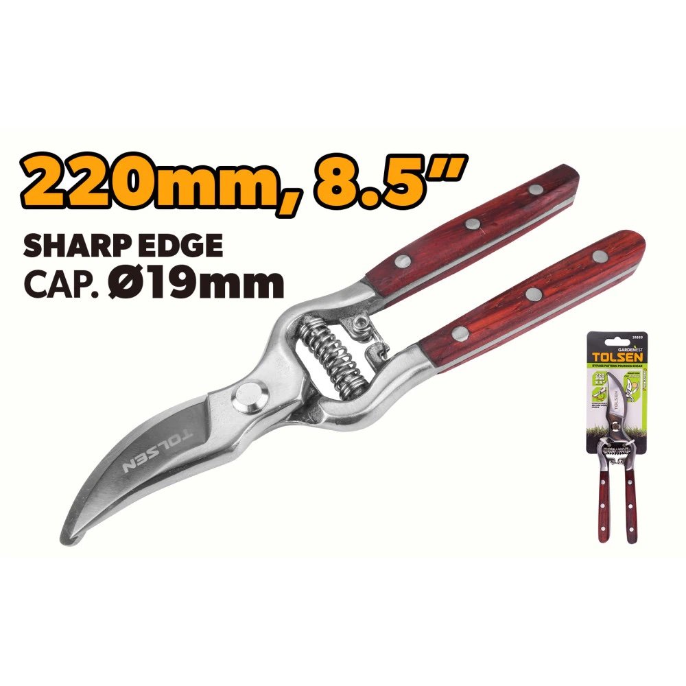 Sécateur Industriel 220mm 8.5" TOLSEN