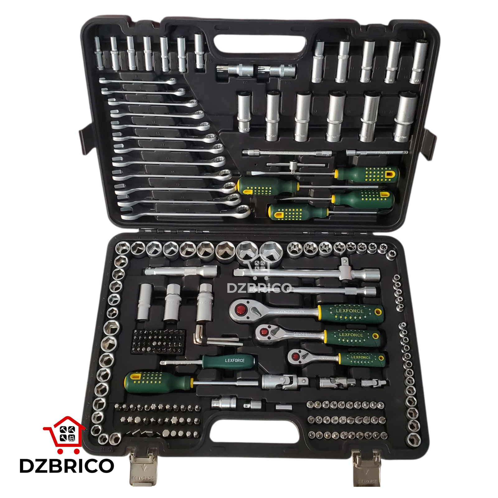 Coffret outillage cliquets et douilles  216+4 pièces