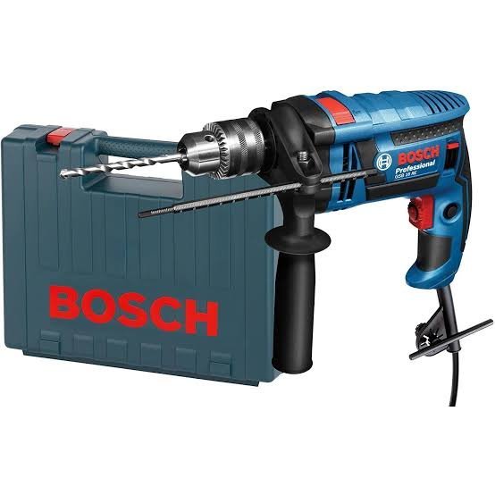 Perceuse a percussion 13mm 750W en valise BOSCH