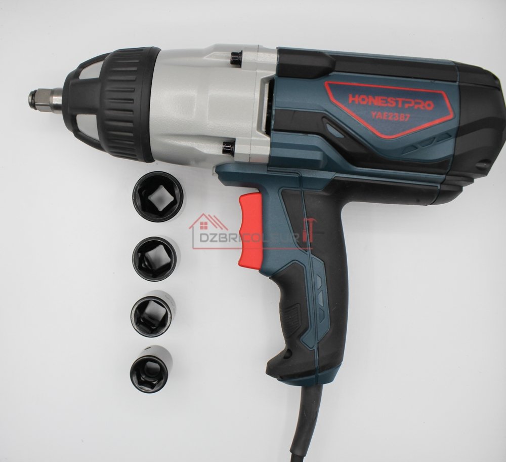Boulonneuse Et Cle A Choc 1050W En Valise HONESTPRO