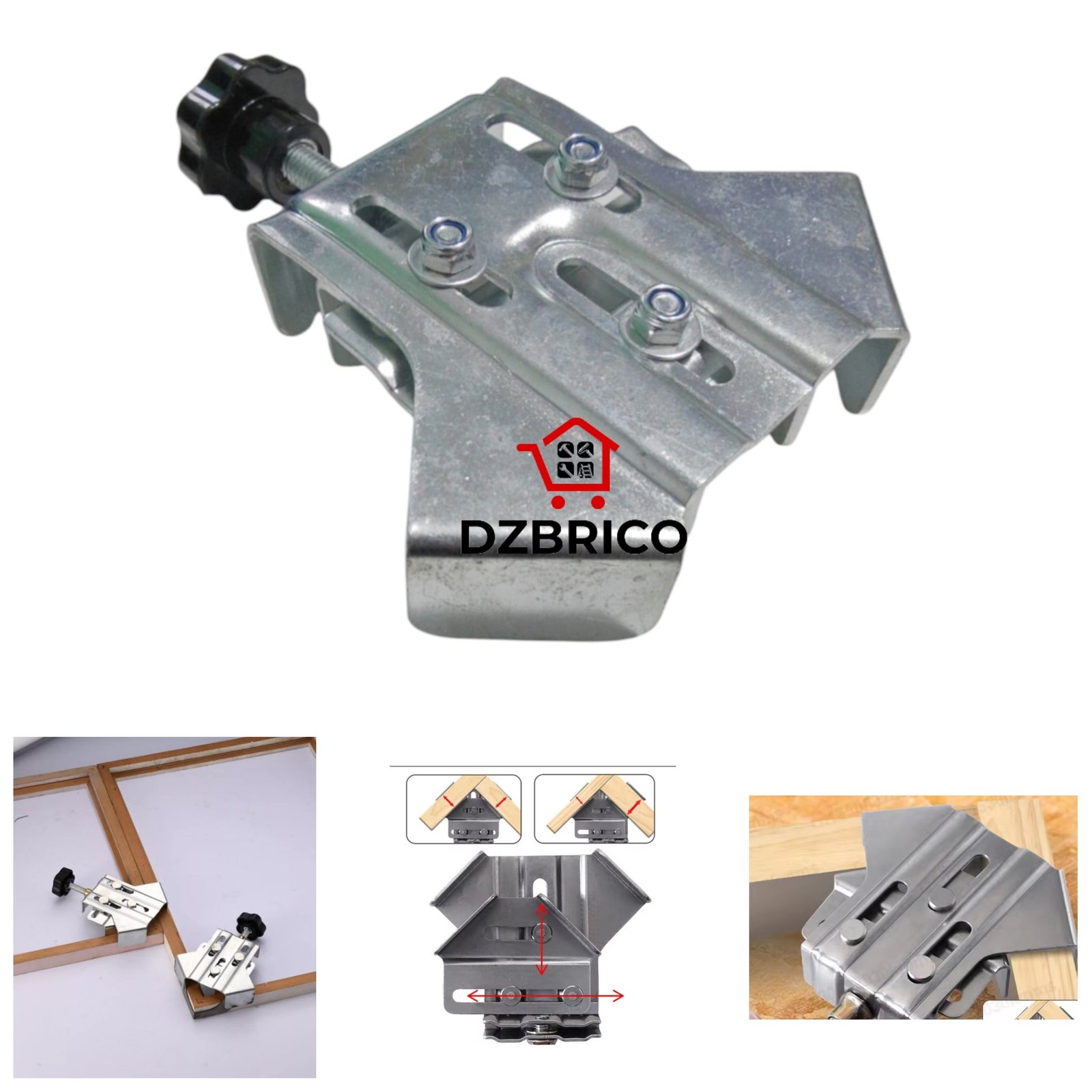 Pince de fixation d'angle 90 pour le travail du bois SFT