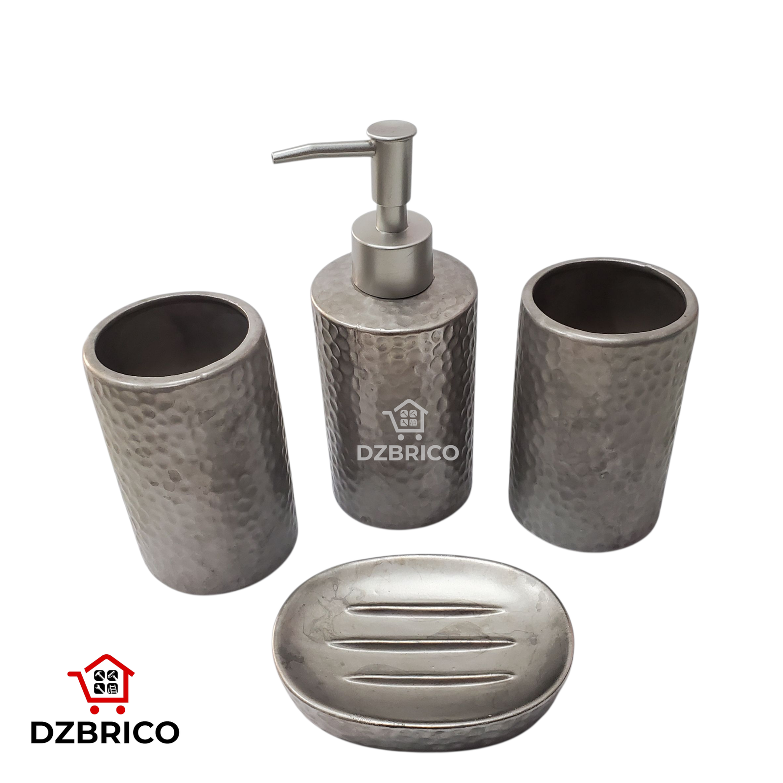 Ensemble d'Accessoires de Salle de Bain 4 Pièces en Céramique luxe
