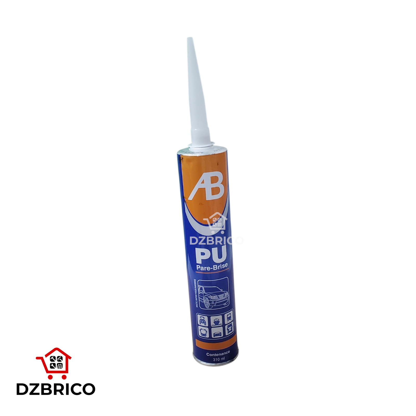 Colle bare-brise 310ml, pour collage et l'étanchéité des vitres automobiles
