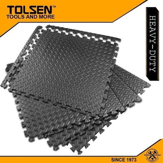 Tapis anti-fatigant 4pcs 600X600mm TOLSEN