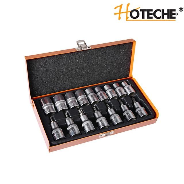 Coffret De Douille Etoile Et Torx 16Pcs HOTECHE